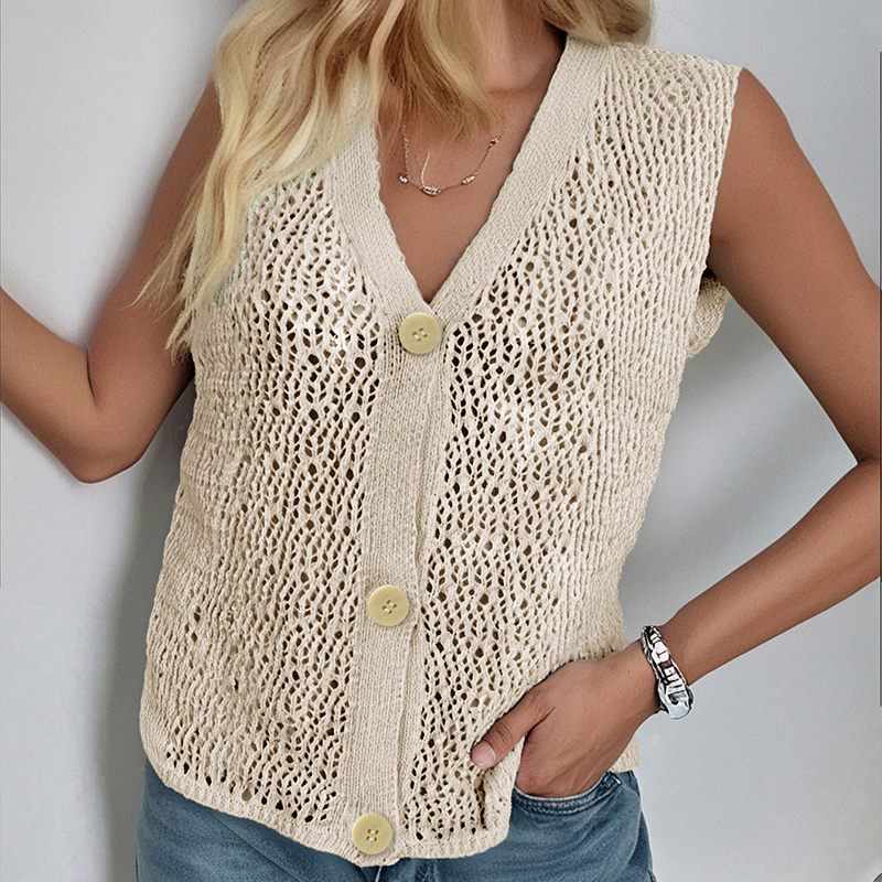 Sophisticated Solids Cardi Jacket Feminine Seasonal Accessory Featuring Elegant Cutouts---NBJ074