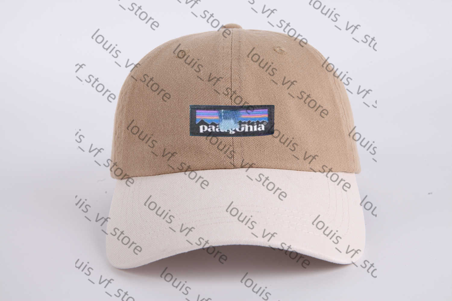 Washed Cotton Soft Top Color Blocked Baseball Cap for Couples Round Duckbill Fresh and Simple Hat H250411