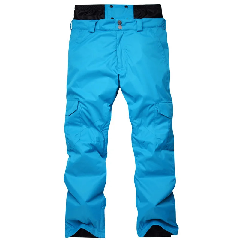Style Men Skiing Pants High Quality Windproof Waterproof Ski Pants Warm Winter Snow Snowboard Trousers 251107