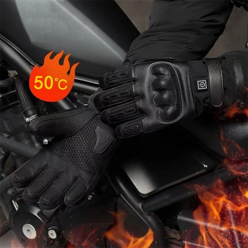 heated Tatical Glove Motorcycle Gloves Man Bicycle Supplies for You Automobiles and Motorcycles Bike Accessories Mens Cycling i251110