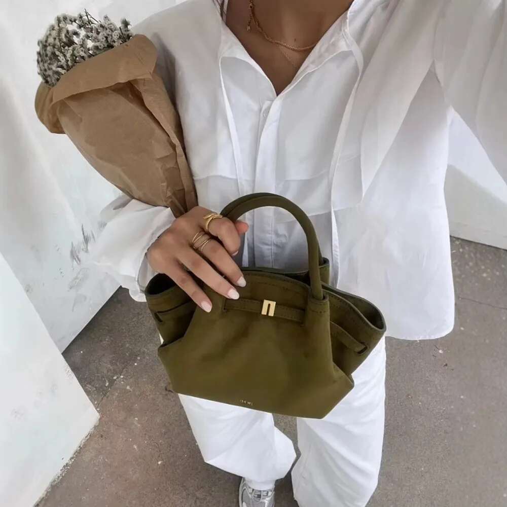 Famous Brand Micro Leather Suede Underarm For Women 2025 Fashion French Shoulder Bag Top-Handle Bags Female