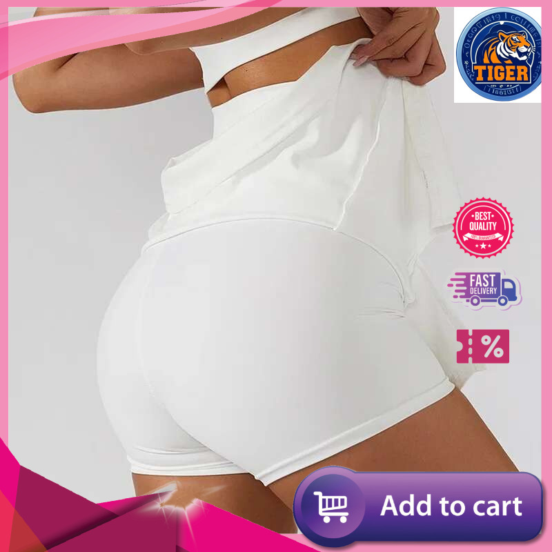 Ddmytiger China Domestic High Waist Sports Skirt For Women Girls Workout Fiess Shorts Beach Tennis Quick Dry Safe Golf Wear Mini Skirts Ddmytiger