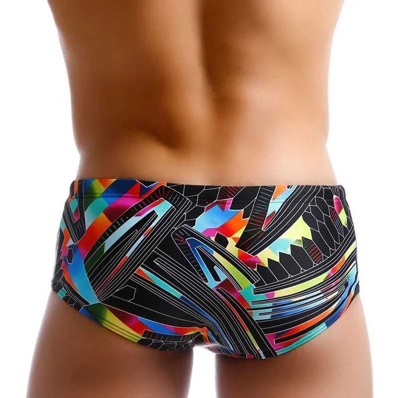 Mens swimsuit boxing board shorts surfing bikini swimsuit Brazilian cut swimsuit water sports tight fitting beach braW250410