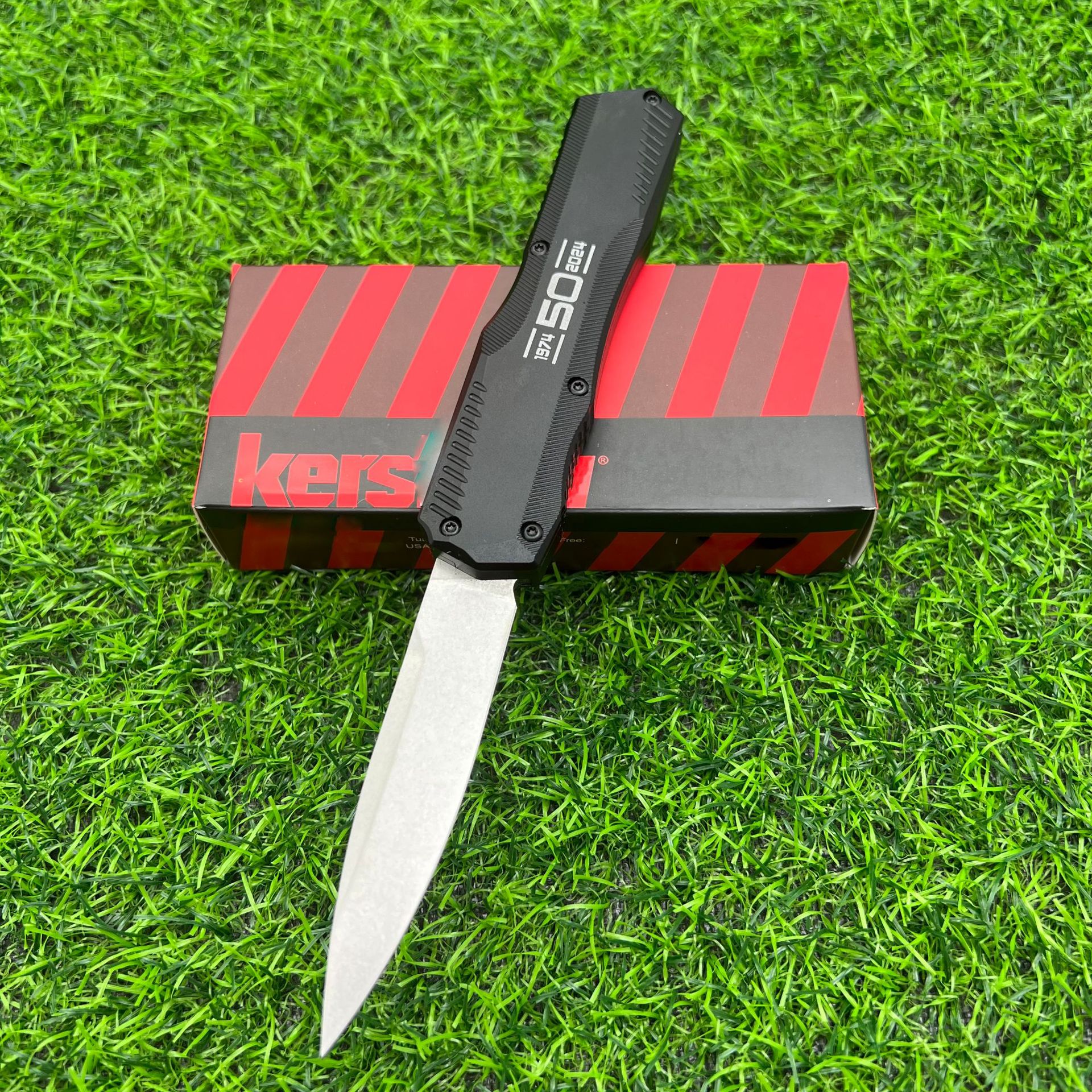 4Models 9000/9000BLK Folding Knife 3.3 knives 20CV Stonewashed Blade, Aviation Aluminum Handles - view 7