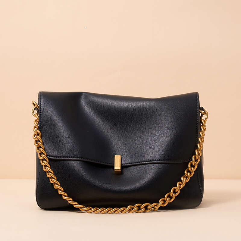 Luxury Bag Designer Cowhide Crossbody New Niche High End Chain Large Capacity Commuter Shoulder Bag For Women