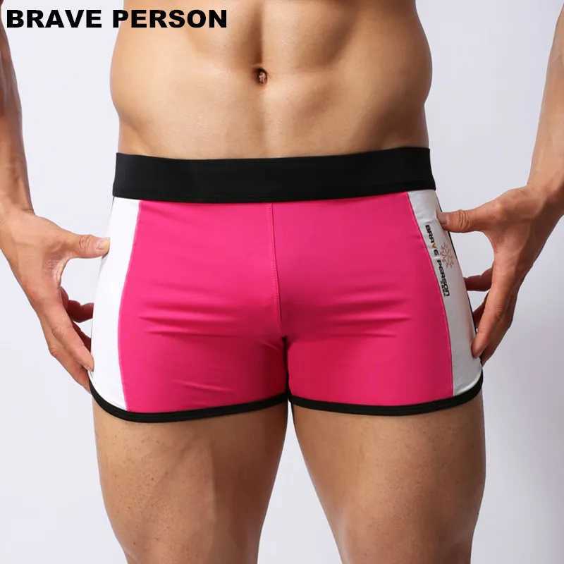 Brave people summer hot shorts mens beach wear shorts mens sportswear beach board shorts smooth and soft shorts mens swimming trunksW250410