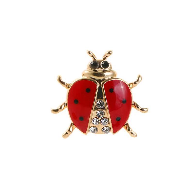 Classic Minimalist Design Charm Insect Brooch Meticulously Crafted Alloy Material Rhinestone With Brooch Exquisite Gift Womens Brooch