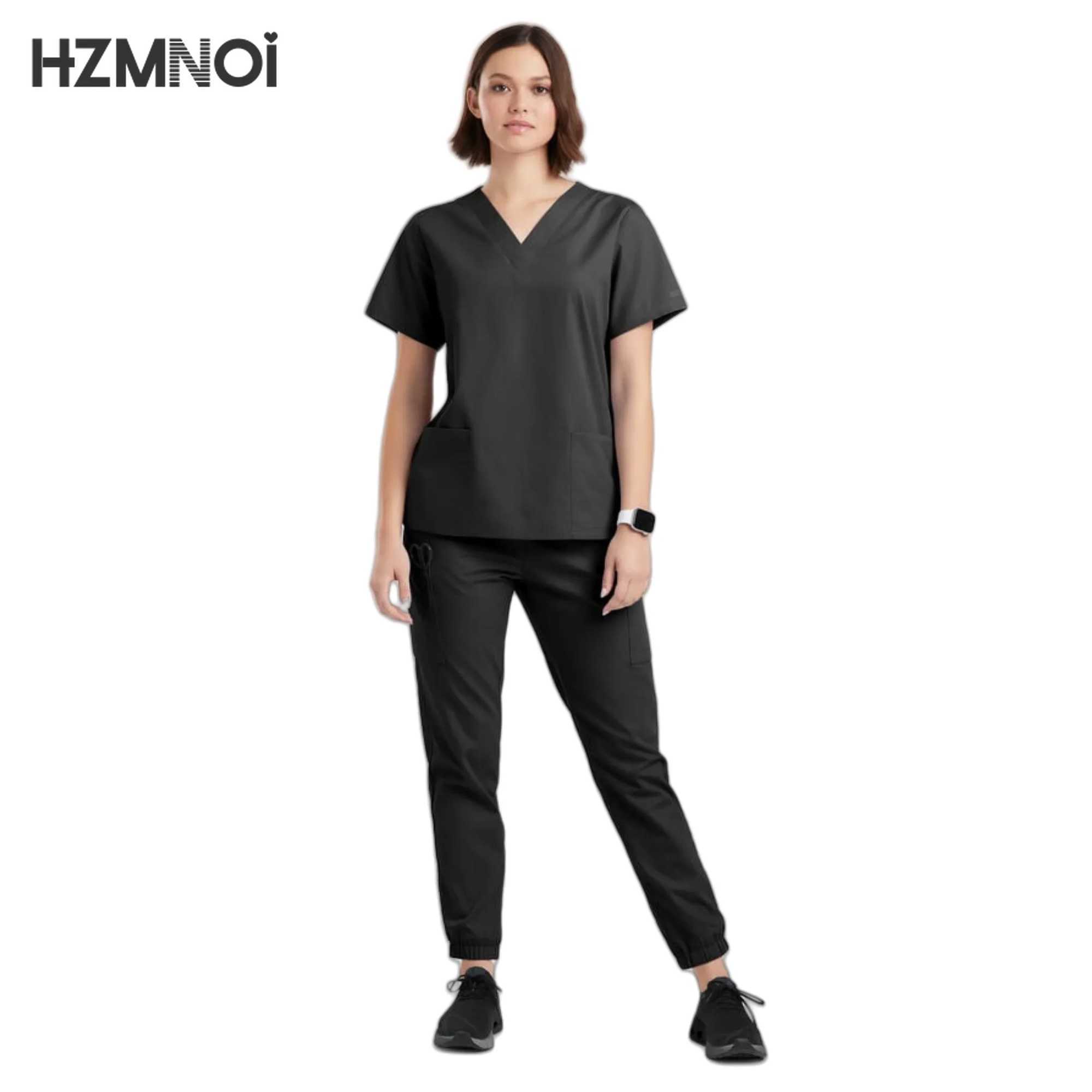 Doctors and Nurses in Beauty Sn Set Hospital Dental Clinic and Operating RoomStylish Medical Work Uniform Set X250410