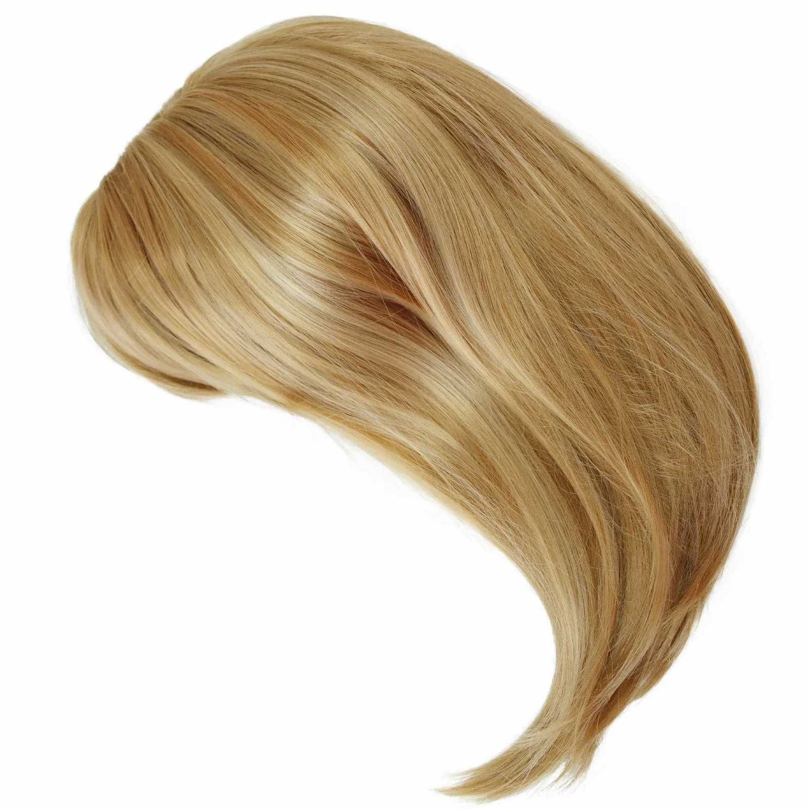 Strawberry Blonde Wigs for Women Synthetic Straight Wigs Long Bob Straight Blond Hair Wig with Side Bangs for Women Wig CapT251111
