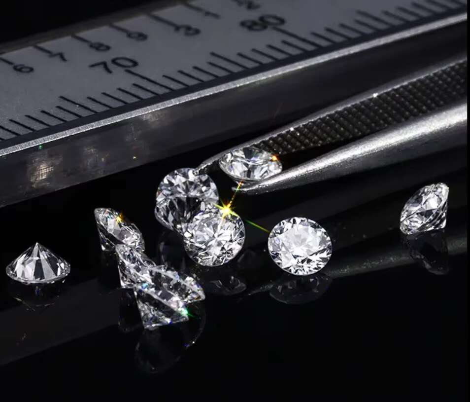 Starsgem Vvs Lab Grown Diamonds 3.2mm Round Shape Brilliant Cut White Lab Diamond DEF VS Lab Created Diamond