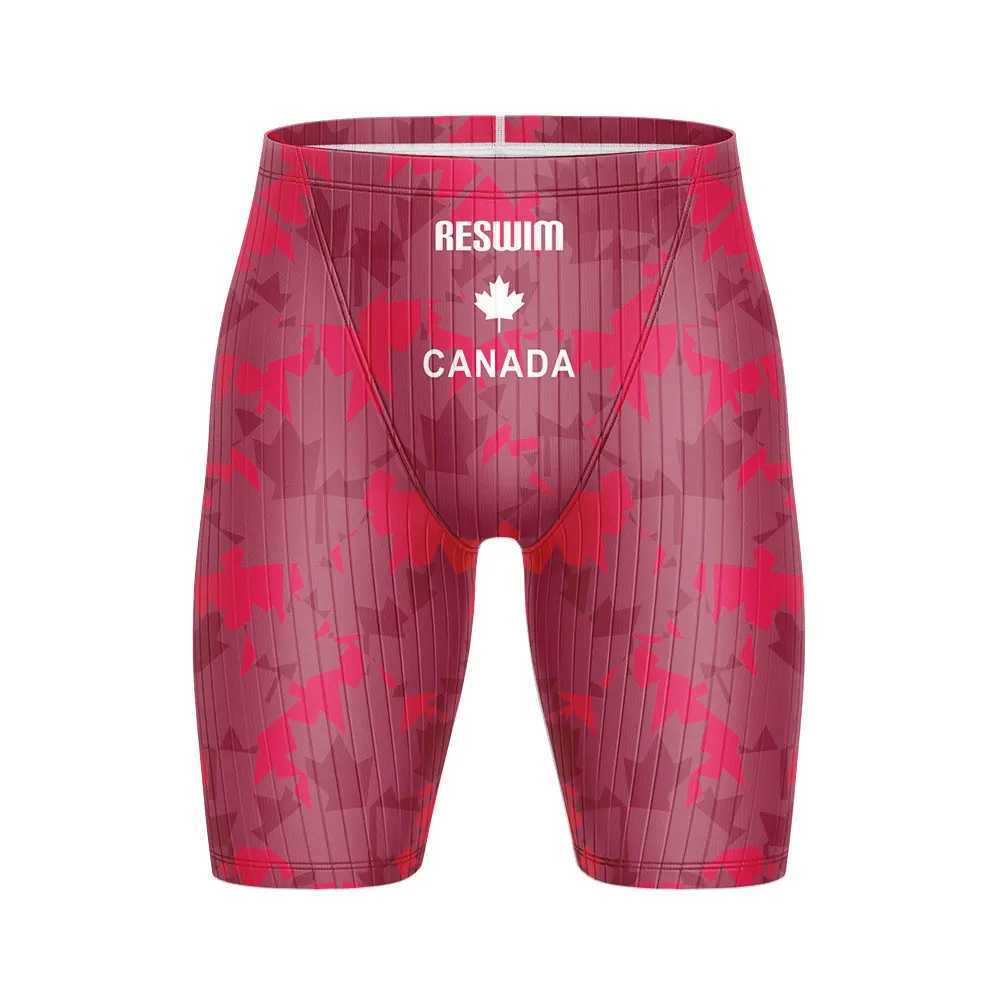 New mens interference machine sports training swimsuit short swimsuit dry swimsuit beach leggings short quick drying Lycra surfing pantsW250410