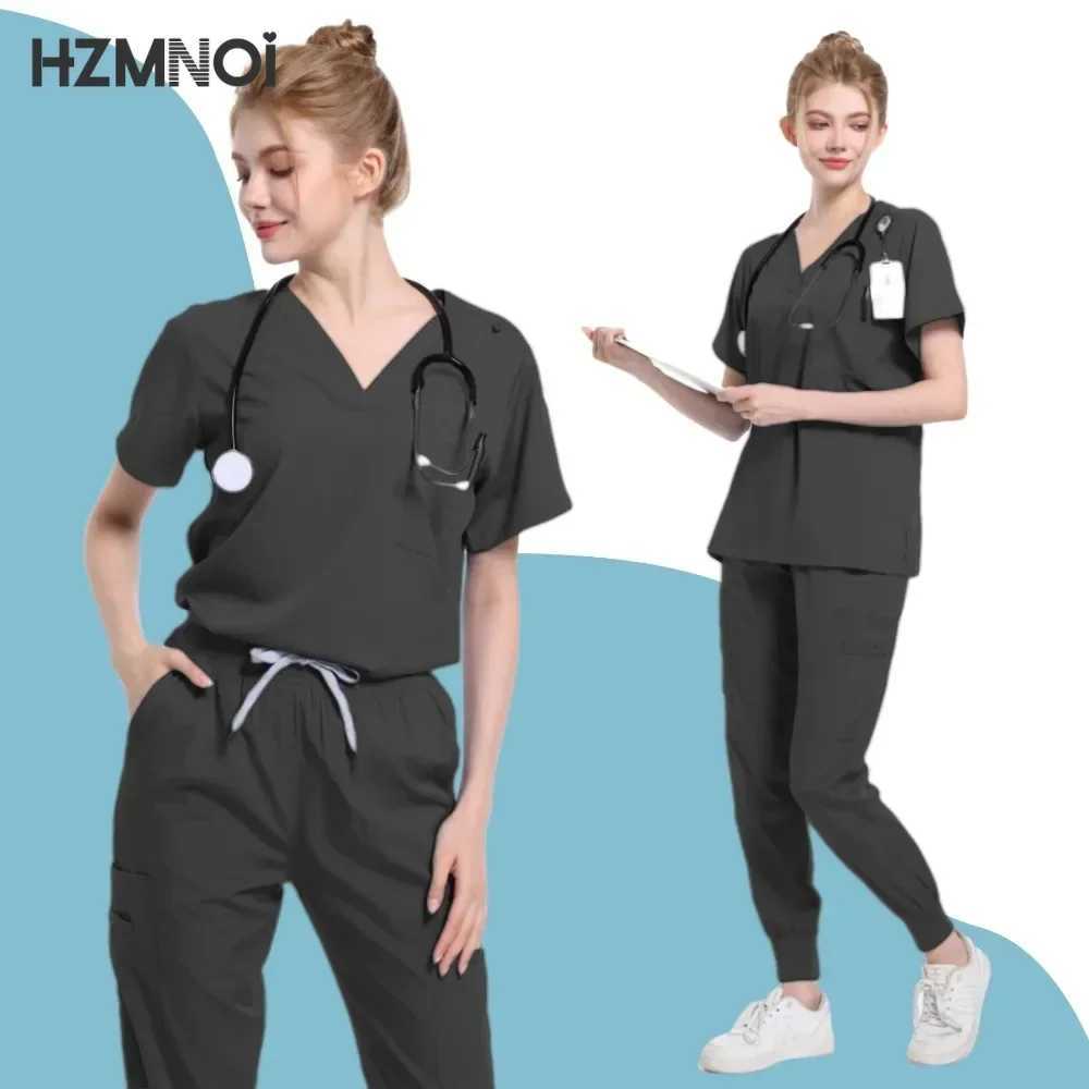 Nurses Dress Separate Set Womens Oral Dental Surgery Cosmetic Plastic Surgery Hospital Doctors Uniform Nurse Uniform X250410