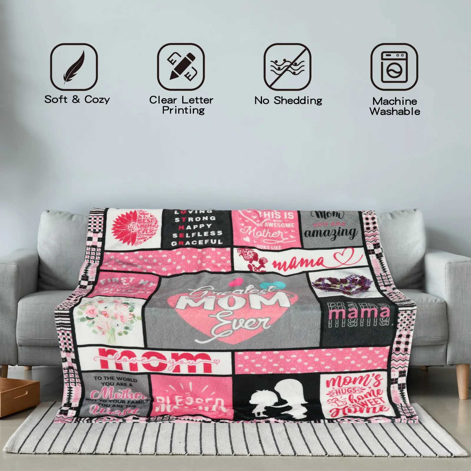1Pc Double Sided Flannel Blanket Soft Warm Bedding for HomeOfficeACSofaNapBedTravelModern Throw Blanket for Household C251111