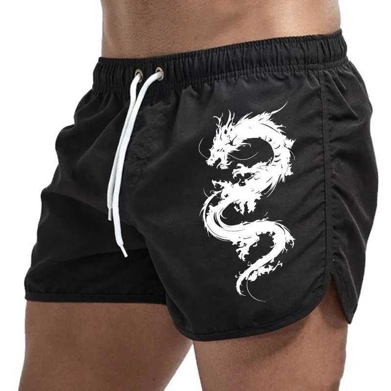 Mens Beach Shorts 2025 Summer Trunk Swimming Gym Shorts Fast Drying Swimming Mens Surfing Leisure Comfortable Running ShortsW250410