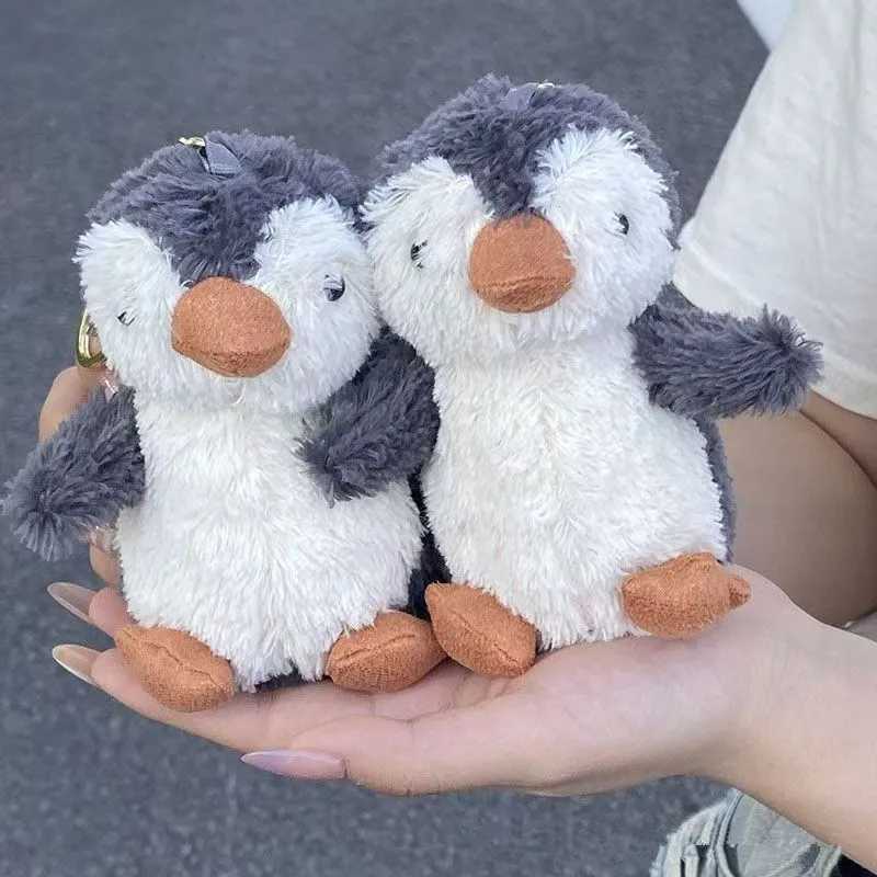 New Jelly Cat Peanut Penguin Bag Decorative Plush Toy Gift Keychain Cute Doll Pendant Cute Penguin Doll Holiday Birthday Gift W250411