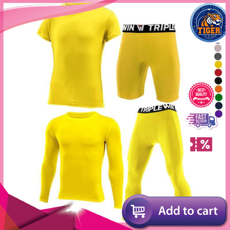 Ddmytiger China Domestic Pieces Men Women GYM Fiess Short Base Tee Shorts Tight Sport Running Set Hiking Soccer Basketball Football Jersey Suit Ddmyti