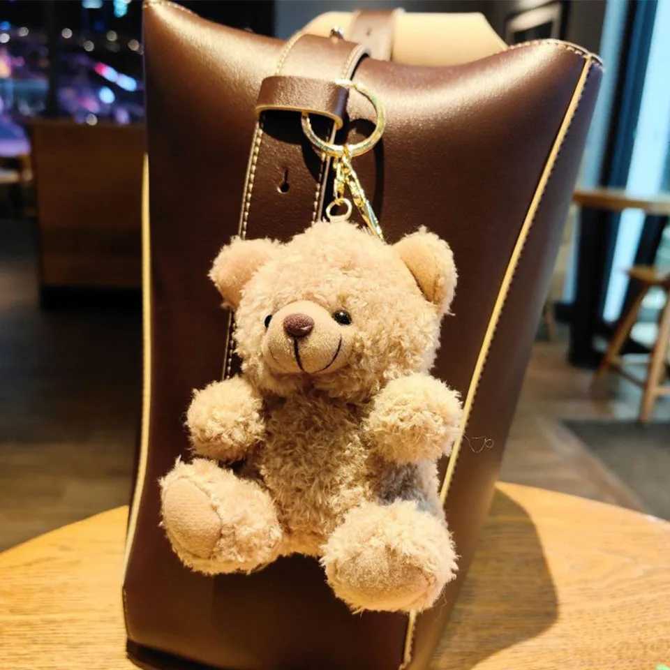 Yupsk Cute Bear Cartoon Keychain Plush Doll Car Keychain Female Girl Bag Pendant Jewelry Gift Wholesale W250411