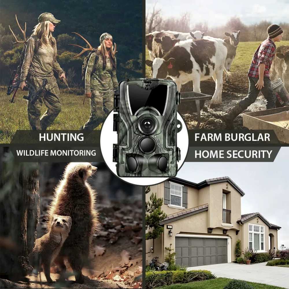 A trail hunting camera with 5000Mah lithium battery 20MP HC801A-LI 1080P night version photo trap and wild monitoring X2504114