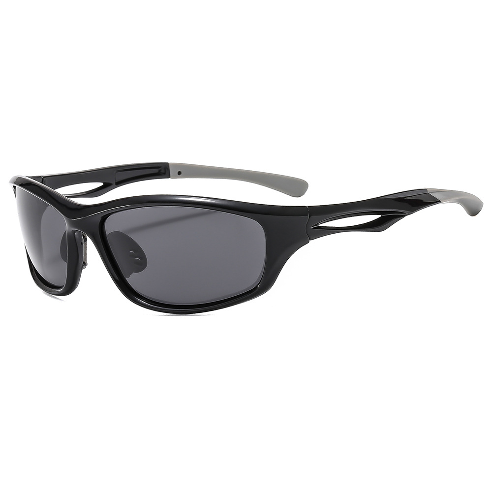 Cyberpunk UV400 Sunglasses Unisex - Futuristic Silver Sports Goggles for Cycling, Streetwear & Rave Parties (Men/Women)