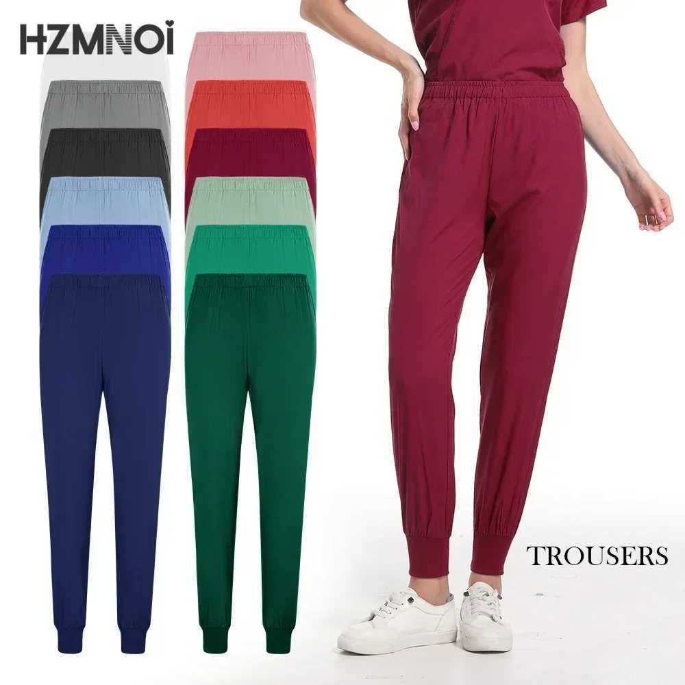 Uniformes De Enfermera Mujer Medical Scrubs Nurse Uniforms Beauty Top+Straight Pant Nursing Set Women Multicolor Doctor Workwear X250410