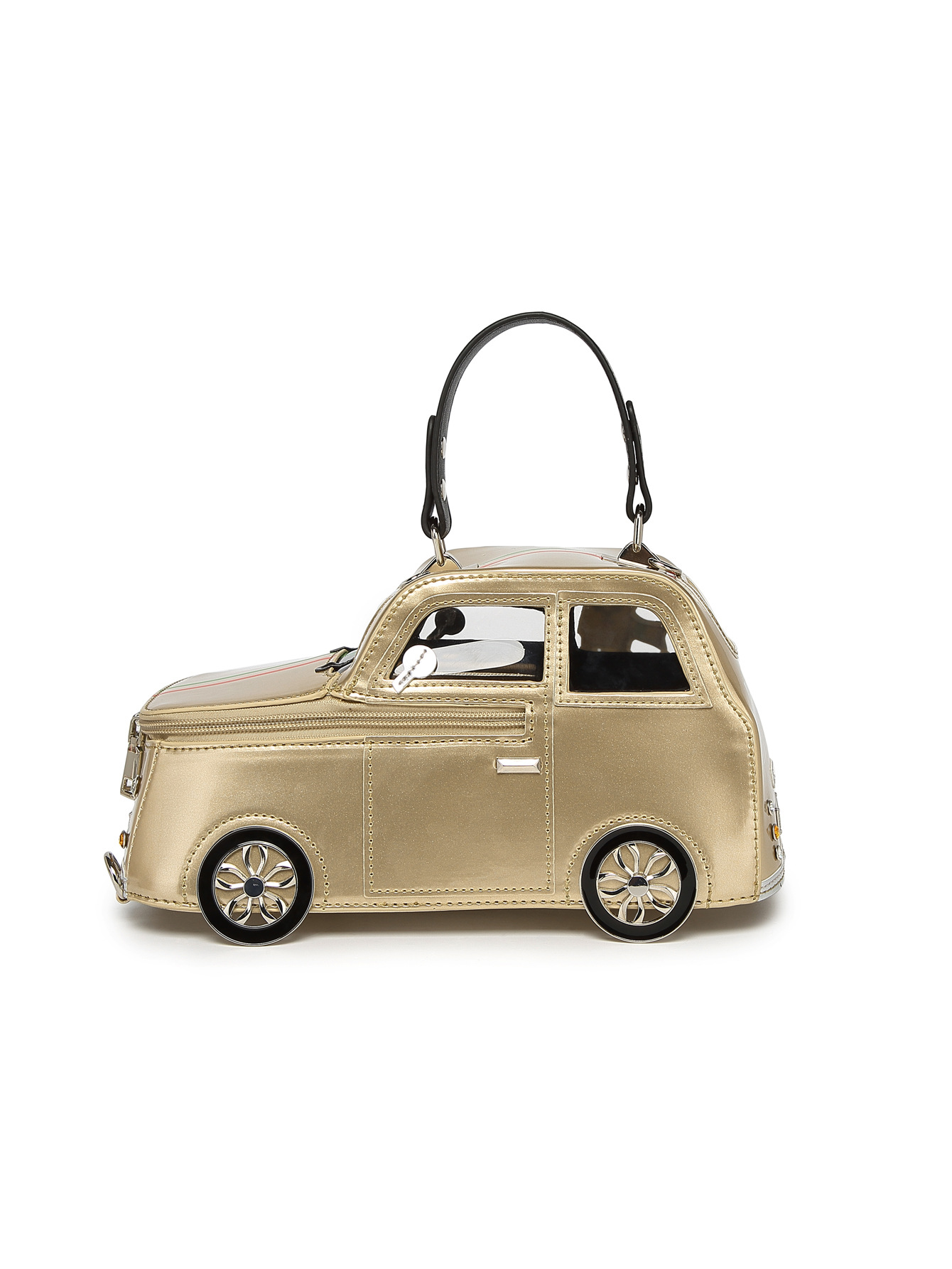 Off road Vehicle shaped Handbag Creative Unique Irregular Bag Convertible to Crossbody or Backpack Irregular Design Multi-Purpose Offroad SUV Style Sh