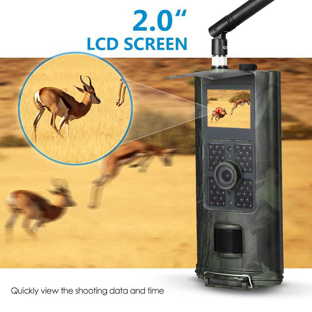 Wildlife Trail Hunting Camera MMS SMS 2G P Cellular Mobile Camera Photo Wireless Monitoring Night Vision Tracking HC700M X2504111