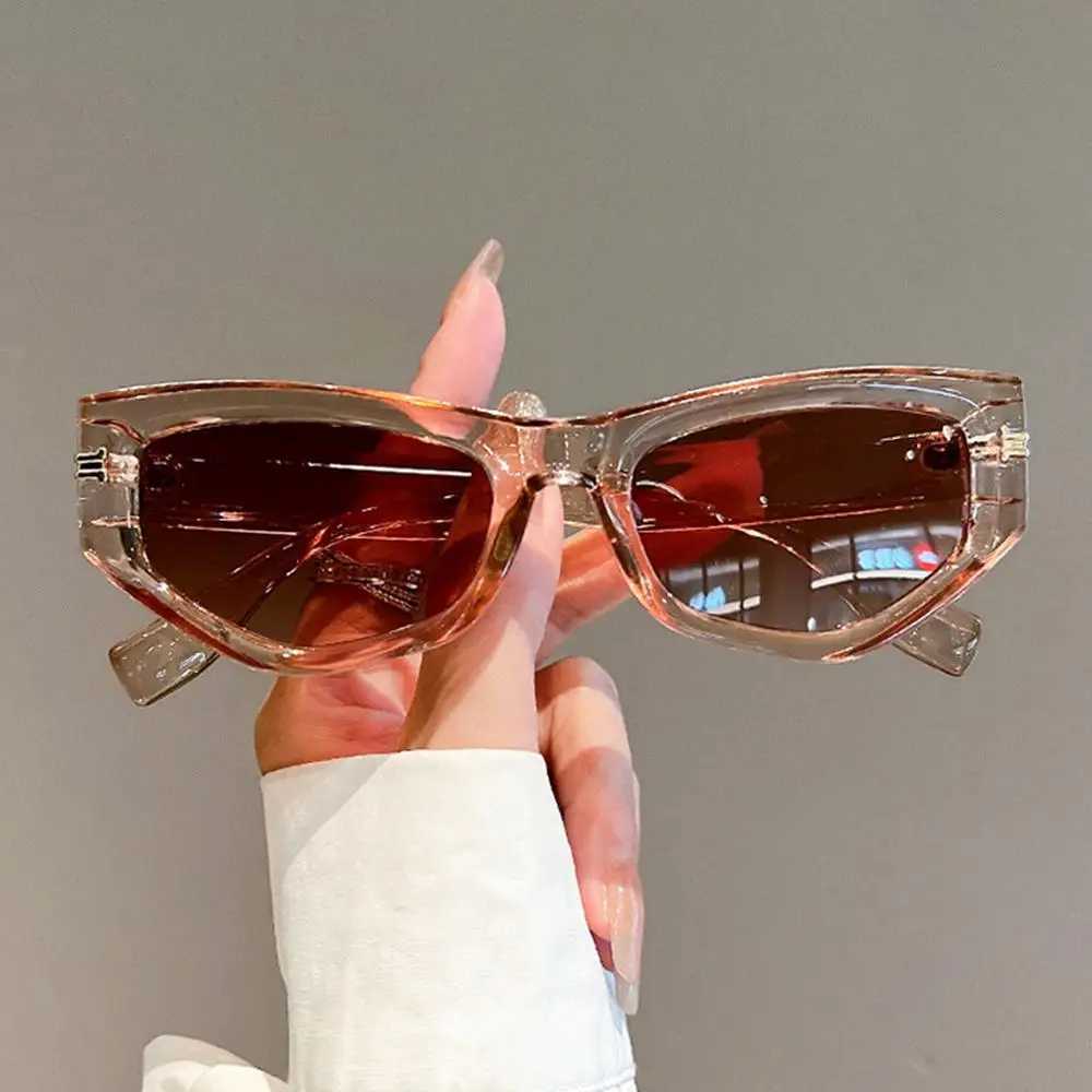 Retro cat eye sunglasses for women new fashion gradient for women black shadow fashion luxury brand designer sunglassesT25041133