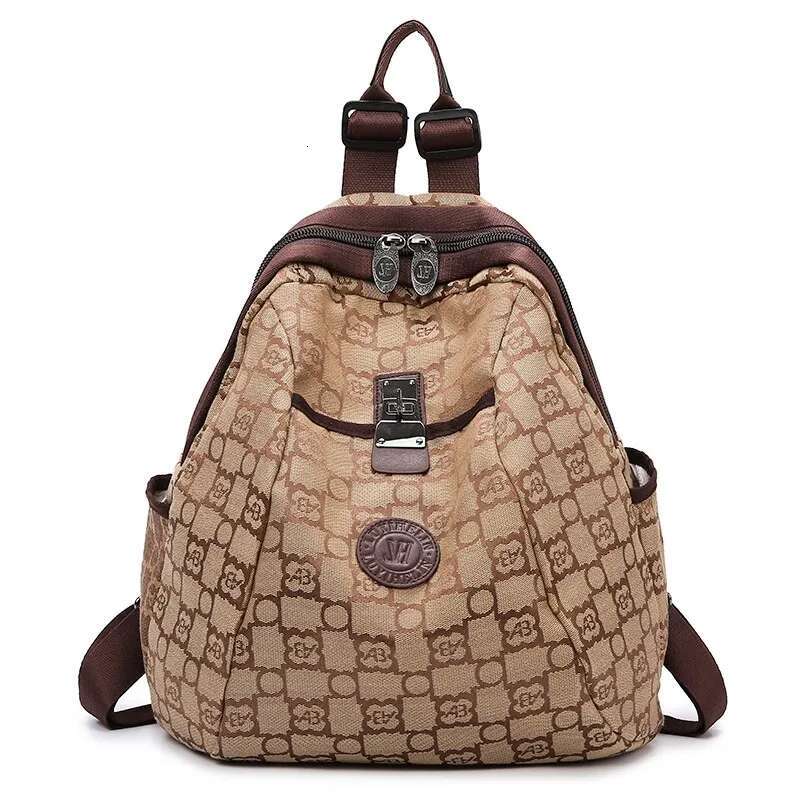 2025 New Casual Printed Large Capacity Women's Travel Backpack, Women's Designer Bag, Trendy Women's Bag5