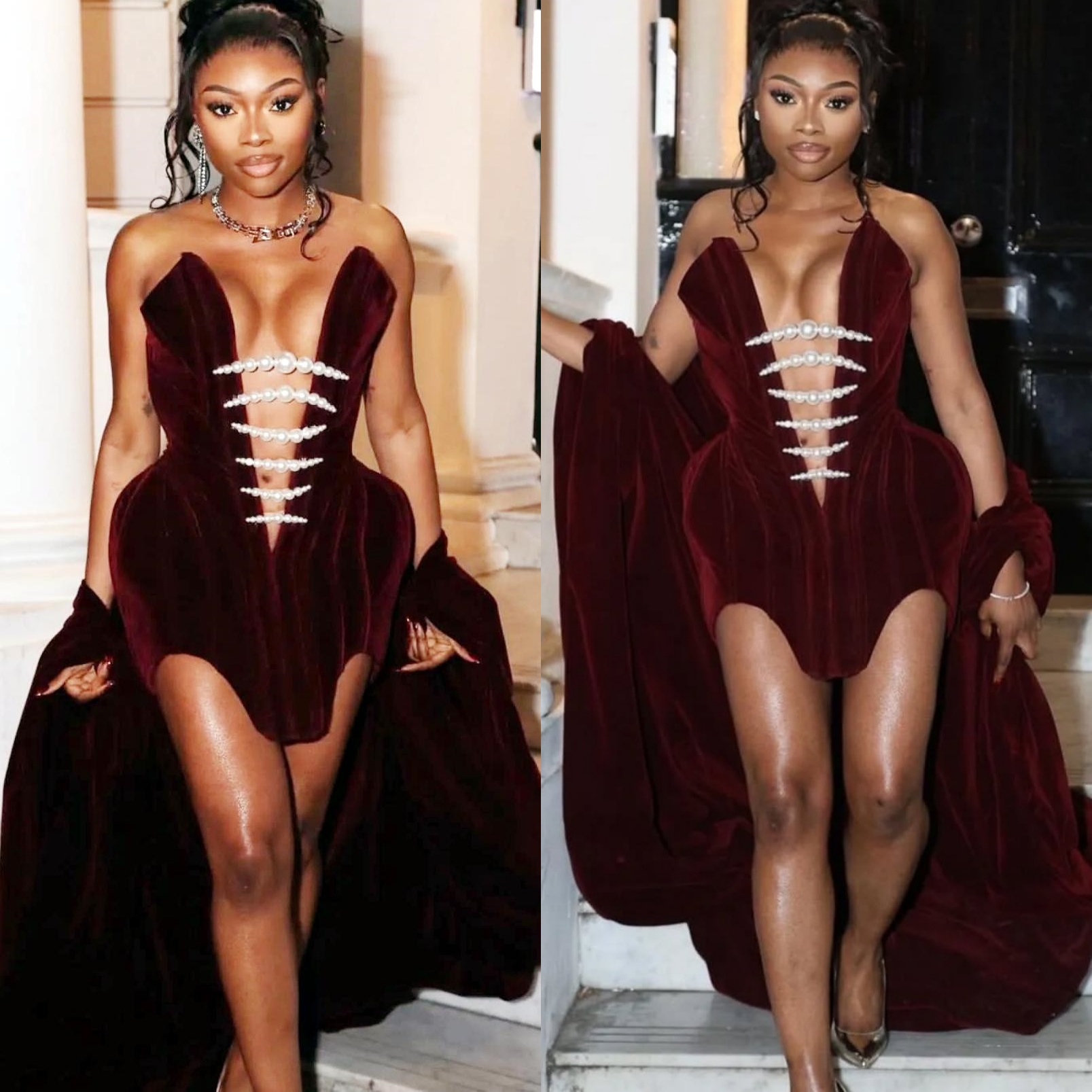 Burgundy Sheath Prom Dresses 2025 Velvet Short With A Wrap Evening Formal Party Second Birthday Engagement Gowns Plus Size Dress For Special Occasions