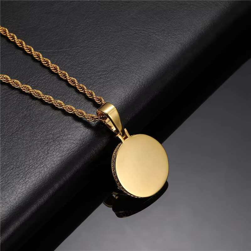 De GRA Certificate Hip Hop Jewelry Mens 925 Sterling Silver VVS Moissanite Diamond Iced Out Diamond Compass Pendant Necklace