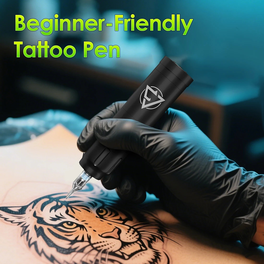 Wireless Tattoo Machine 1500mah Battery 6 Hours Life Stroke 38mm Cordless Pen tattoo supplies 251103