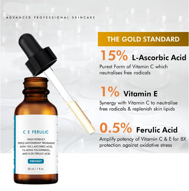 CE Ferulic cream 30ml Skin Care Ceuticals Essence H.A Intensifer Phyto Phloretin CF Hydrating B5 Moisturize Face Correct Fluid