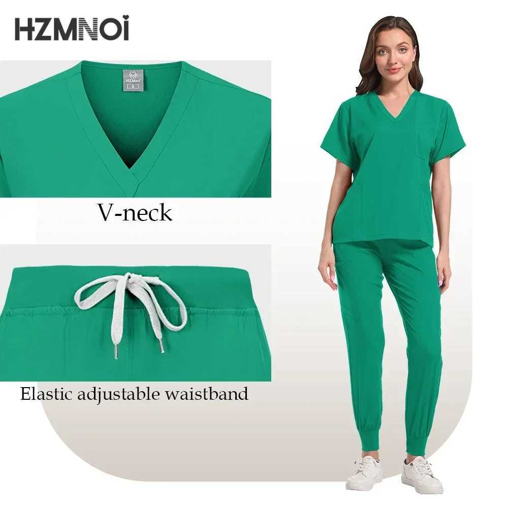 Doctors and Nurses in Beauty Sn Pet Hospital Dental Clinic and Operating Room Stylish Medical Work Uniform Set X250410