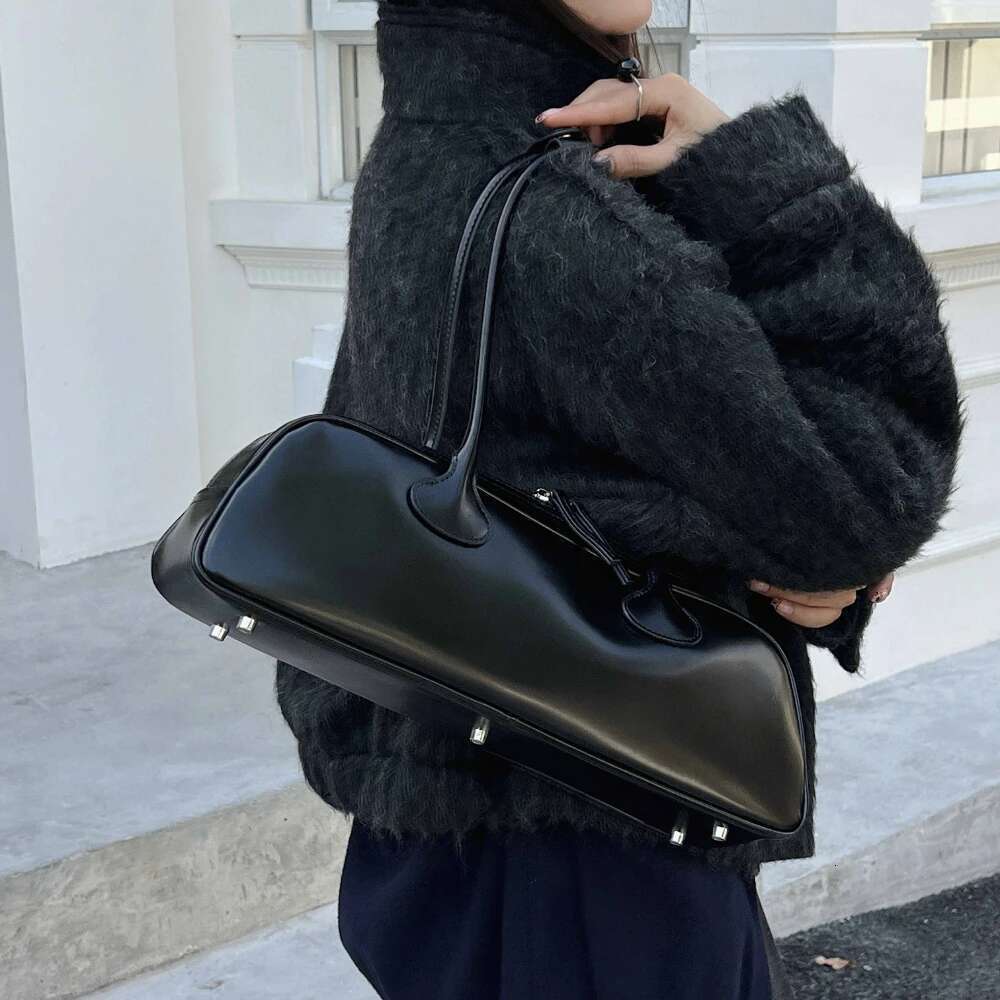 Designer Motingsome 2025 New Woman Bag Cowhide Genuine Fashionable Handbag French Designer Bags Stick Tote Purses