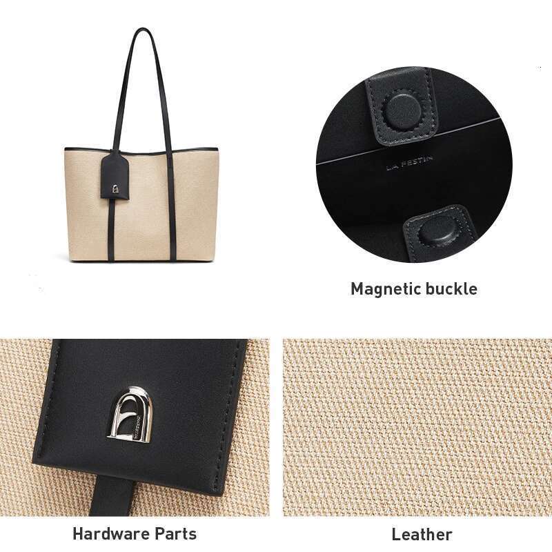 LA FESTIN Tote For Women's 2024 New Large Capacity Shoulder Ladies Crossbody Fashion Messenger Bag Shopping Bags