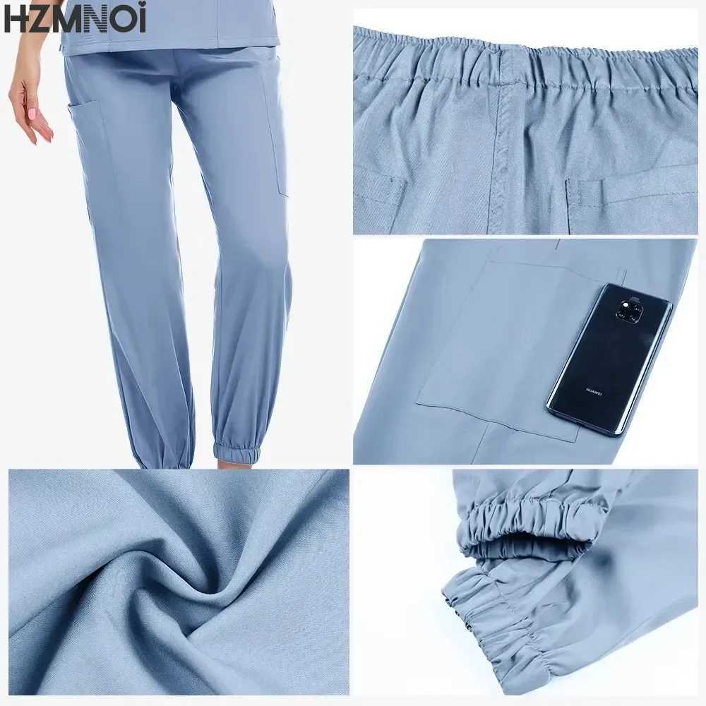 High Quty Medical Women Scrubs Sets Hospital Surgery Dental Clinic Beauty Spa Sn Lab Workwear Clothes Nurses Accessories X2504102