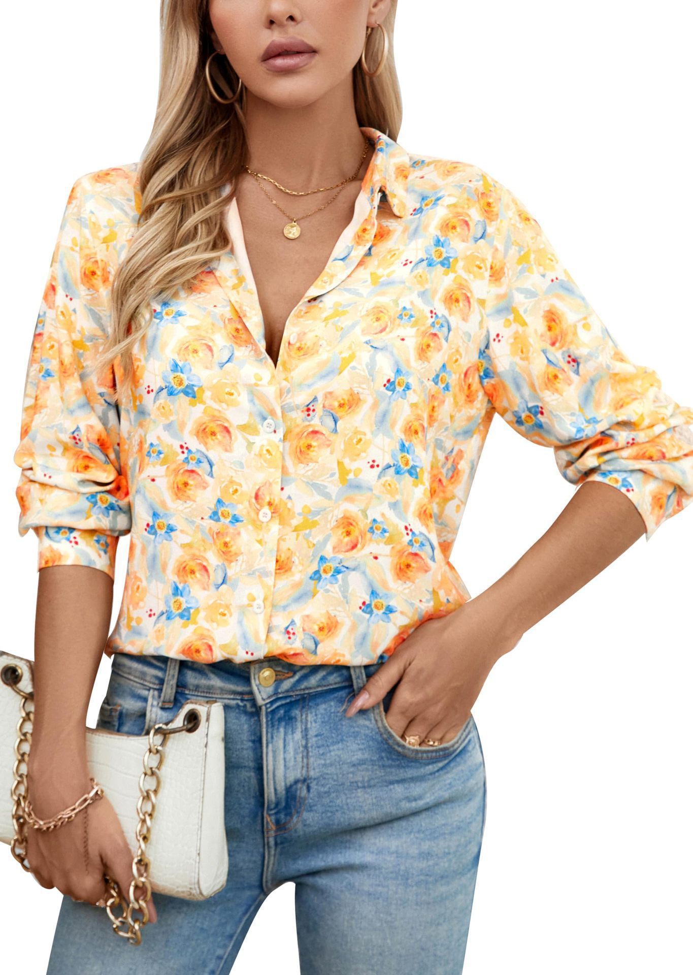 Women's Blouses Shirts women satin blouse long sleeve zebra print shirts vintage office ladies tops femme chandails fashion blusa de mujer Chanda