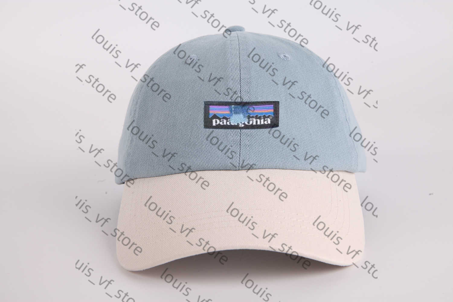 Washed Cotton Soft Top Color Blocked Baseball Cap for Couples Round Duckbill Fresh and Simple Hat H250411