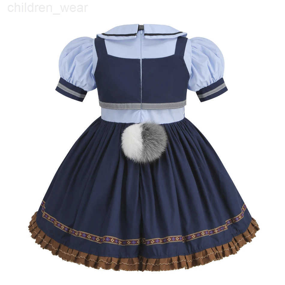 Disney Zootopia Judy Hopps Inspired Children's Policewoman Ensemble Perfect for Halloween & Parties designer H251111