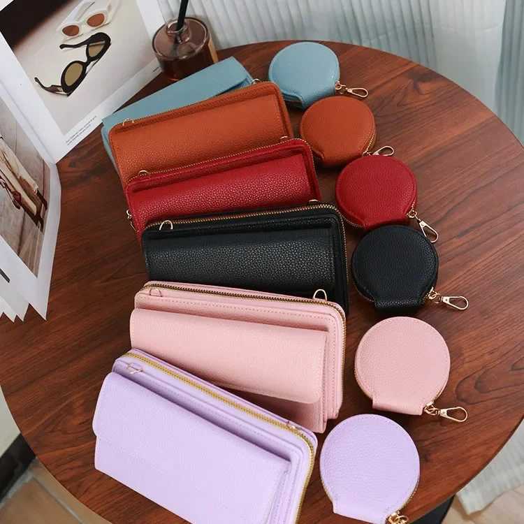 Large Capacity Womens Shoulder Bag Maturation Litchi Pattern Mobile Phone Crossbody Bag Multi-Functional Mother-Child BagT251110