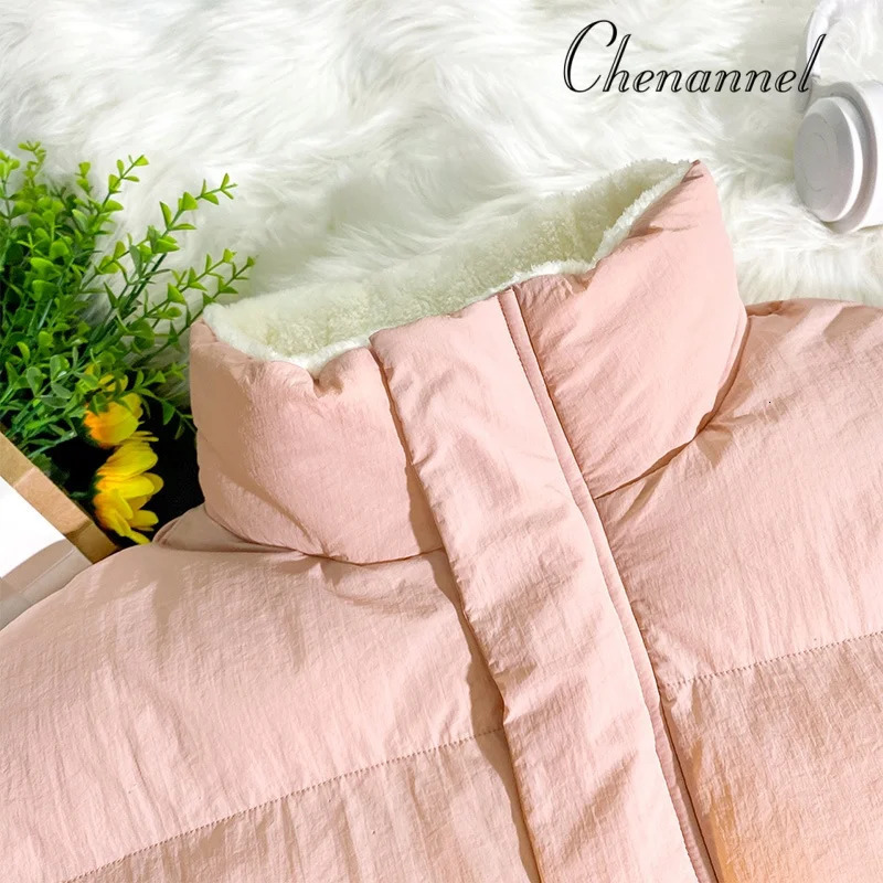 Youthful Oversize Mens Winter Jacket Streetwear Puffer Jacket Men Solid Padded Coat Men Warm Fleece Parka Coat Male 251106