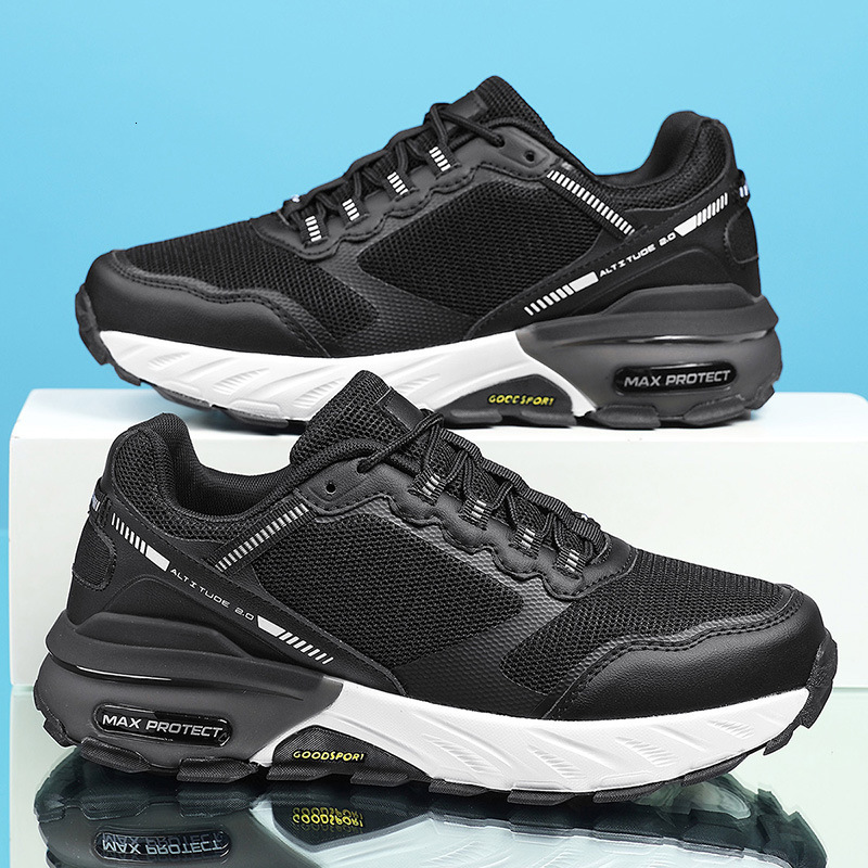 Free Shipping 2025 New Fashion Designer Sneakers Plus Size shock absorption and anti-slip Air Cushion running shoes for Men
