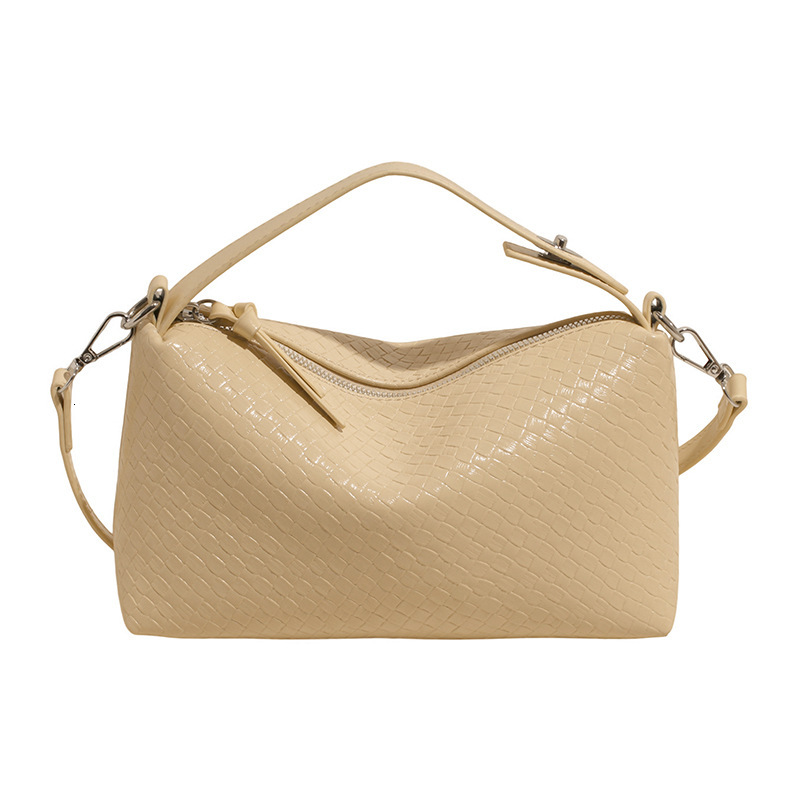 Luxury Brand Designer Bag French Niche Woven Handbag Casual Retro Underarm Bag Versatile Women's Bag Casual Stylish Crossbody Pillow Bag