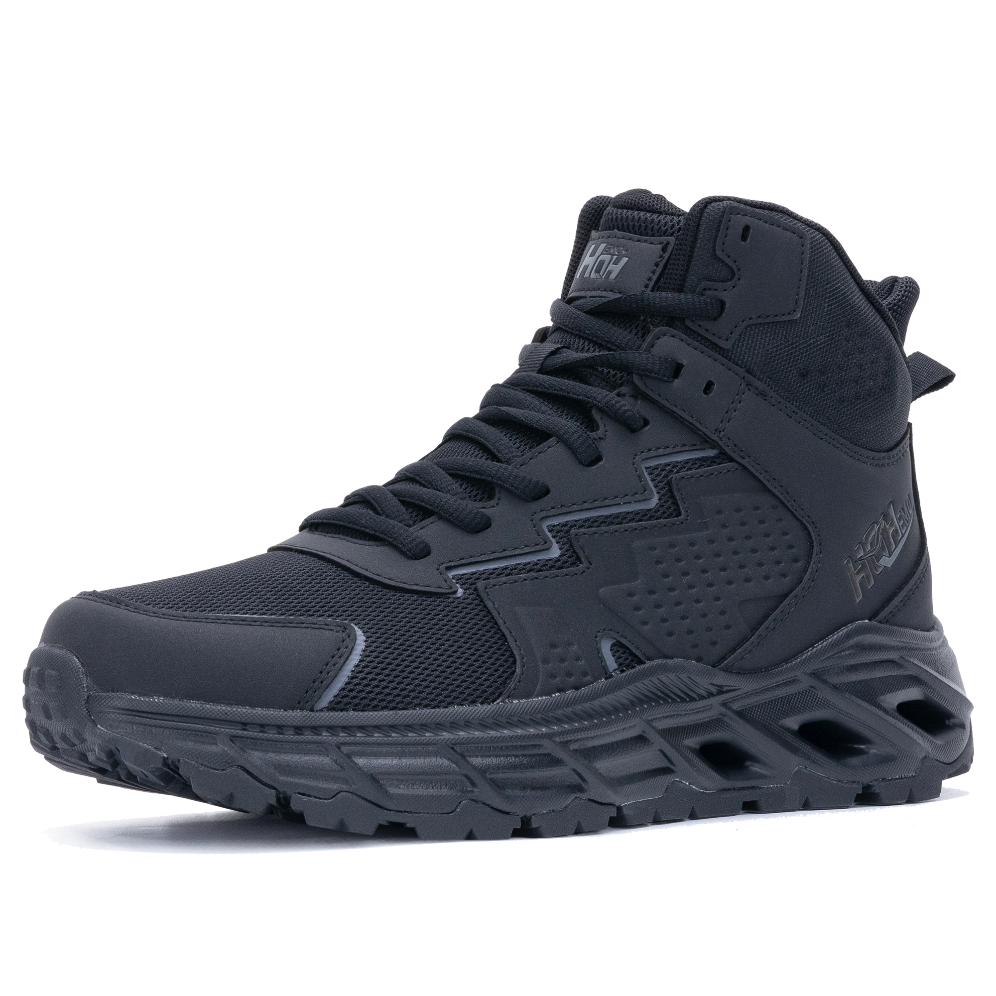 Designer Shoes Men's Hiking Shoes Running Shoes Athletic High Top Sneakers Outdoor Three Holes Sneakers Fashion Breathable Non Slip Walking Footw