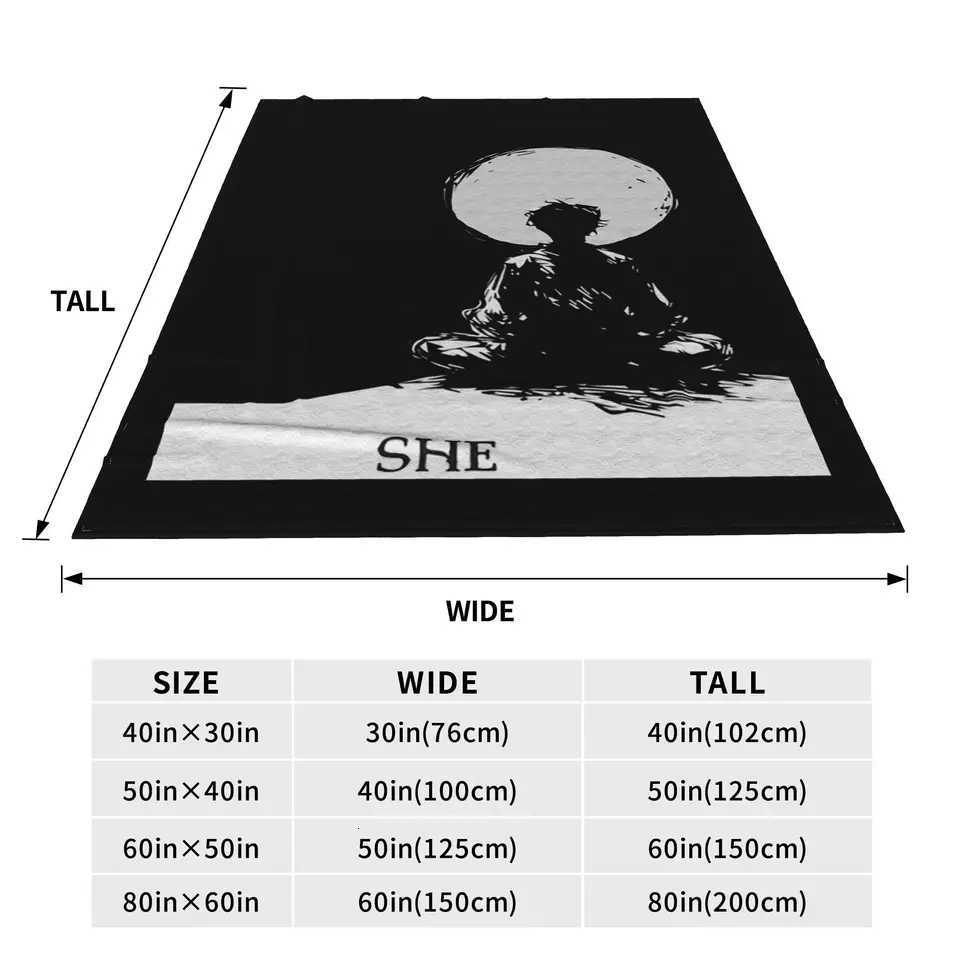 She by H Rider Haggard Print Blanket Portable Fleece Sofa Throw Blanket for Couch Bedding Travel Throws Bedspread Quilt C251111