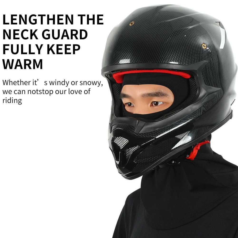 Winter Warm Cycling Mask Breathable Thermal Biking Mask Windproof Motorcycle Helmet Balaclava Neck Cover Men Women Ski Mask S251110