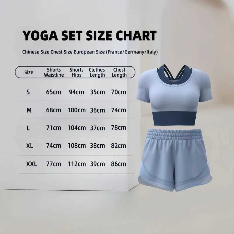 Womens yoga suit sportswear set high stretch polyester material sportswear with hidden pocket fitness suitW250411