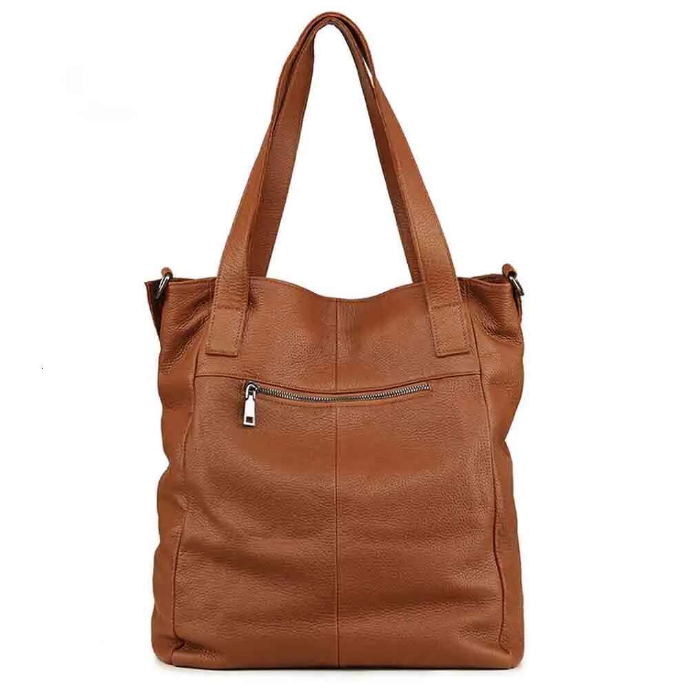 Motingsome Retro Roomy Winter New Women Bag Genuine Leather Large Shopper Handbag Shoulder Big Tote 2023