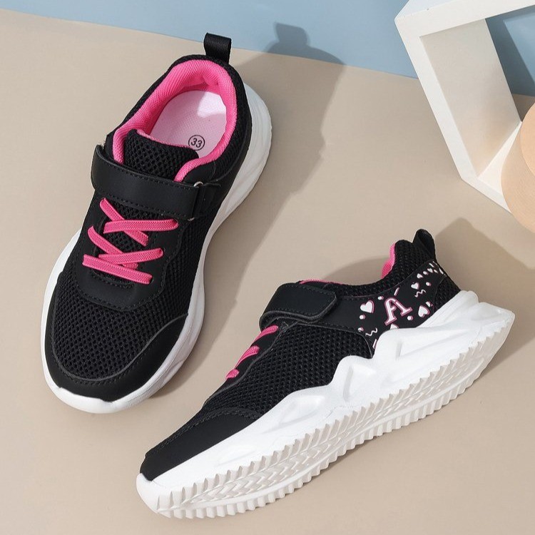 Kids Sports Shoes Children Anti-skid Running Shoes for Girl Breathable Soft School Casual Shoes Kidszworld Classic Fashion Toddler Walking Shoes Size 