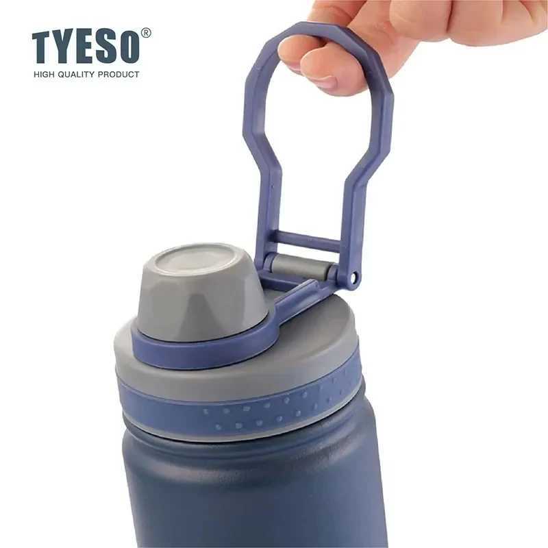 Tyeso 530/750ML Thermos Stainless Steel Flask Travel Bottle Insulated Hot Cold Water Sport Thermal Mug Vacuum Cup 1 L2512051 W260226